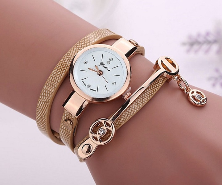 женские часы с тонким браслетом